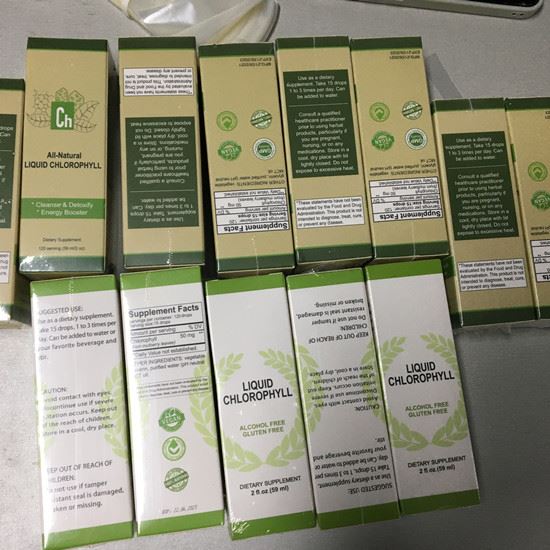 chlorophyll drops liquid